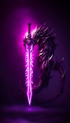 Dragon Swords Fantasy, Dark Fantasy Artwork, Beautiful Scenery Photography, Dragon Artwork Fantasy, Super Powers Art, Fantasy Props, Cool Swords, Dragon Artwork, Black Dragon