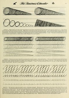 an old book with different types of writing and numbers on the pages, including cursive