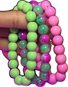 Trendy Round Beaded Bracelets With 8mm Beads, Trendy Beaded Bracelets With 8mm Beads, Trendy Charm Bracelet With 8mm Round Beads, Cosmo And Wanda, Beads Making, Arm Candy, Bracelet Set, Beaded Bracelet, Cosmos