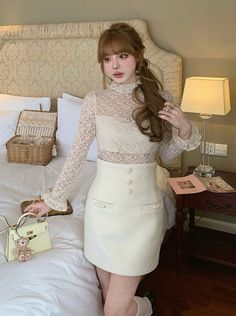 ❤︎Milk White Soft Wax Wax Wool Skirt❤︎
This item takes one week to ship. Wool Skirt, Chic Me, Wool Skirts, One Week, A Line Skirts, High Waisted Skirt, Lace Top, Wax, Milk