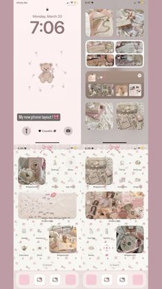 Ios 16 Phone Layout, Pink Ios Homescreen, Coquette Phone Layout, Ios Phone Layout, Aesthetic Wallpaper Widget, Coquette Aesthetic Wallpaper, Widget Homescreen, Pink Layout, Inspo Wallpaper