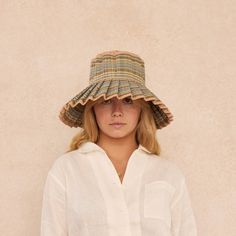 Lorna Murray sun hats combine style and sun-safety. Our grass fibre woven material is certified UPF 50+, protecting your precious skin from the elements. Intentionally created for the modern lifestyle, our sun hats can be easily folded, making them compact for travel, perfect for wherever life takes you. Adrift features a color palette combination of earthy tones including chocolate, aqua, indigo, scarlet, milk-white and charcoal threads, as well as silver-metallic threads, woven intricately in Sun Safety, Fabric Trimmings, Fog Linen, Friend Outfits, Modern Lifestyle, Australian Fashion, Luxe Fashion, Earthy Tones, Tan Color