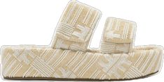 Beige Flat Platform Sandals, Trendy Beige Sandals With Textured Sole, Cream Textured Sole Sandals For Summer, Cream Sandals With Textured Sole For Summer, Comfortable Beige Platform Sandals, Beige Synthetic Sandals With Textured Sole, Cream Open Toe Sandals With Textured Sole, Comfortable Beige Sandals With Textured Footbed, Slide Sandals