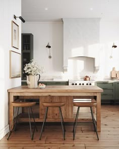 the kitchen is clean and ready to be used as a dining room or breakfast nook