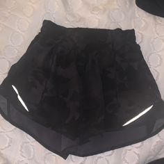 Never Worn: Great Condition Athleisure Black Shorts For Running Errands, Black Athletic Shorts For Light Exercise, Black Go-dry Shorts For Light Exercise, Black Athleisure Shorts For Running Errands, Black Casual Bottoms For Light Exercise, Casual Black Bottoms For Light Exercise, Casual Black Athletic Shorts For Light Exercise, Black Casual Shorts For Running Errands, Black Athletic Shorts With Built-in Shorts For Light Exercise