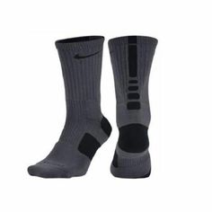 Nike Elite Basketball Crew Basketball Socks. Sizes Small (Women shoe size 4-8) Nike Elite Basketball Crew Socks  - GRAY, BLACK - SX3629-021  SMALL ( Youth 4-6)          Color is Gray with Black Stripe  Very Fast Shipping. Free shipping! SMALL FITS YOUTH SIZES 4-6 MEDIUM FITS ADULTS SIZES 6-8 LARGE FITS ADULTS SIZES 8-12 EXTRA LARGE FITS ADULTS SIZES 12-15 FAST AND FREE SHIPPING Nike Basketball Socks, Basketball Socks, Nike Elite, Fire Fits, Men's Shoe, Large Man, Nike Mens, Nike Basketball, Mens Socks