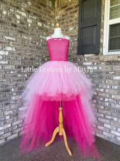 Dear customers, current processing time is 3-5 business days, if you need your order to arrive faster you can upgrade shipping at checkout Welcome to Little Dreams by Mayra Tutu dress are fun and easy to match with any accessory so I am offering this plain tutu dress, its available in any color, any size! *If you need a color combination just send me a message at checkout you will select the longer Lenght of the dress from armpit to floor, this length will be in the back and will go shorter from Fitted Fairy Tutu Dress For Summer, Pink Tutu Dress For Birthday, Pink Tutu Dress For Birthday With Tulle Skirt, Fairy Style Fitted Tutu Dress For Summer, Fitted Fairy Style Summer Tutu Dress, Summer Fairy Style Fitted Tutu Dress, Pink Fairy Tutu Dress For Pageants, Princess Style Birthday Tutu Dress, Pink Fairy Tutu Dress For Pageant