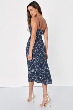 Beach Fitted Floral Print Chiffon Dress, Beach Floral Print Fitted Chiffon Dress, Fitted Floral Print Chiffon Dress For Beach, Elegant Sleeveless Midi Dress With Ditsy Floral Print, Sleeveless Floral Print Chiffon Dress For Brunch, Sleeveless Chiffon Dress With Floral Print For Brunch, Elegant Ditsy Floral Print Maxi Dress For Vacation, Floral Print Chiffon Dress For Date Night, Floral Print Spaghetti Strap Midi Dress