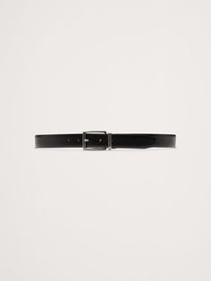 We updated our signature reversible leather belt, removing the stitched finish for crisp edges, adding an improved buckle so it swivels easily between brown and black.  Width: 1. 75" (4. 5cm) Dress Belt, Belt Black, Leather Dress, Belted Dress, Black Belt, Fancy Dress, Dress Accessories, Leather Belt, Banana Republic