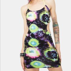 Dollskill Clubbing Dress (Out Of Stock) Nwot Tags: Fashion Nova, Dolls Kill, Kill Star, Shein, Romwe, Demonia, Gothic, Alternative, Grunge, Hot Topic, Spencer’s, Punk, Tripp, Hollister, Levi. Y2k Green Mini Dress, Y2k Style Green Mini Dress, Green Y2k Style Mini Dress, Green Y2k Mini Dress, Green Fitted Mini Dress For Festival, Black Mini Dress For Festival, Fitted Green Mini Dress For Festival, Edgy Backless Spring Dresses, Edgy Backless Dresses For Spring