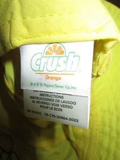 Crush Orange Soda Pop Bucket Hat Women's OSFM NEW Yellow Nylon 840070926981 | eBay Soda Pop Shoes, Yellow Festival Hat, Yellow Bucket Hat, Style Bucket Hat, Green Bay Packers Football, Men Jeans Pants, Bucket Hat Women, Orange Soda, Nfl Green Bay