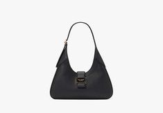 Nouveau Small Shoulder Bag | KATE SPADE Spain Outfit, 00s Style, Trim Styles, Leather Shoulder Bags, Small Shoulder Bag, Kate Spade Bag, Kate Spade New York, Pebbled Leather, Smooth Leather