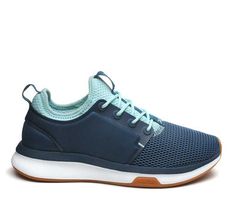 World's Most Comfortable Shoes | KURU Footwear Sporty Ortholite Workout Sneakers, Functional Blue Sneakers For Light Exercise, Blue Sneakers With Boost Midsole For Light Exercise, Blue Functional Sneakers For Workout, Athleisure Running Shoes With Ortholite Insole, Athleisure Running Shoes With Ortholite Insole For Workout, Blue Athleisure Sneakers For Workout, Workout Running Shoes With Ortholite Insole, Blue Sneakers With Boost Midsole For Workout