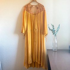 Reposhing This Item I Purchased From @Simplyblissbtq. Loved It, But Ready To Rotate For Something New. Questions? Leave A Comment Below! Yellow V-neck Boho Dress For Spring, Summer Yellow Rayon Maxi Dress, Spring Bohemian Yellow Dress, Bohemian Yellow Dress For Spring, Yellow Flowy Boho Maxi Dress, Mustard Bohemian Maxi Dress, Yellow Flowy Long Sleeve Maxi Dress, Yellow Fitted Rayon Dress, Flowy Yellow Boho Maxi Dress