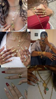 #jewelry #gold 🤭 Brown Dress Gold Jewelry, Ahs Jewelry Gold, Gold Jewellery On Dark Skin, Latina Gold Jewelry Aesthetic, Gold Jewelry Dark Skin, Gold Jewelry On Black Women, Street Wear Jewelry, Gold Jewelry Aesthetic Black Women, Gold Vs Silver Jewelry Skin Tone