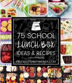 school lunch box ideas and recipes