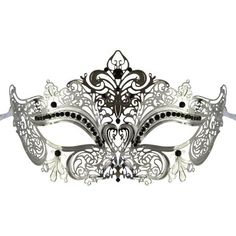 This mask is perfect for any theme party. Its unique laser cut metal design and rhinestone detail is sure to draw attention and get you noticed, this is the perfect masqueade mask for women and great for wall decor as well. Silver Gothic Eye Masquerade Mask, Silver Gothic Eye Mask For Masquerade, Gothic Silver Eye Masquerade Mask, Silver Rhinestone Eye Masquerade Mask, Silver Rhinestone Eye Mask For Masquerade, Silver Gothic Masquerade Mask For Carnival, Gothic Silver Masquerade Mask For Party, Elegant Silver Eye Mask, Elegant Silver Masks For Halloween