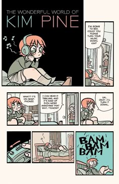 Cosas que veo Kim Pine, Comic Page