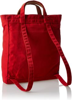 Amazon.com: Fjallraven Totepack No.1, Red: Fjallraven: Sports & Outdoors Whatsapp Text, Convertible Backpack Purse, Perfect Travel Bag, Sac Diy, Tas Bahu, Red Tote Bag, Tote Bags Sewing, Red Tote