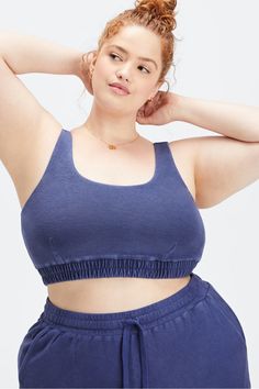 Nala Fleece Bra Fabletics blue female Activewear >> Womens >> Sports Bras >> Sports Bra >> Low Impact plus Lounge Made from superfine stretch yarn Fleece Bra, Female Activewear, Lounge Bra, Womens Sports, Sports Bras, Active Wear For Women, Sports Women, Sports Bra, Active Wear