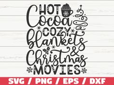 christmas movies svg cut file