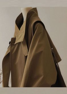 Cropped Trench Coat, Fall Outfits Y2k, Khaki Tops, Simple Clothing, Vintage Autumn, Lapel Jacket, Vintage Windbreaker, Autumn Casual, England Fashion