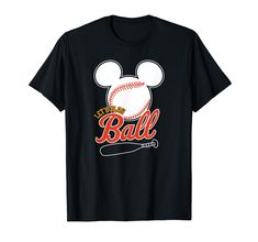 PRICES MAY VARY. Officially Licensed by Disney Graphic Artwork: H04629 Lightweight, Classic fit, Double-needle sleeve and bottom hem Disney Shirts For Cheer Team, Disney Cheer Shirts, Disney Cheerleader Shirts, Relaxed Fit Graphic Print T-shirt For Disney Fan Events, Playful Mickey Mouse T-shirt For Disney Fan Events, Disney Minnie Mouse Crew Neck T-shirt, Sporty Looks, Cheer Shirts, Lets Play