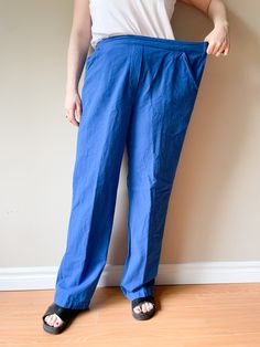 Any cool breeze will make you feel fine in this extra comfy Wide Leg Villager Canvas Pant. Thanks to the lightweight cotton fabrication and stretchy elastic waistband, this wide leg pant serves as the epitome of casual style. SIZE Size Medium 31-36" waist 12.5" rise 30.5" inseam DETAILS Sits at natural waist. Relaxed and roomy fit through hip & thigh Relaxed Leg: Wider leg opening to create an elongated silhouette by balancing with the hip and thigh measurements Preshrunk, soft washed canvas Pul Relaxed Cotton Pants With Pull-on Style, Relaxed Fit Wide Leg Pull-on Bottoms, Relaxed Fit Wide Leg Pants With Pull-on Style, Stretch Cotton Wide Leg Pants With Comfort Waistband, Comfortable Stretch Cotton Wide Leg Pants, Comfortable Stretch Wide Leg Pants With Pockets, Spring Blue Cotton Wide Leg Pants, Cotton Straight Leg Bottoms With Pull-on Style, Cotton Wide Leg Pants With Comfort Waistband