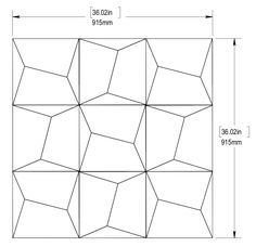 the size and width of an area with three different cubes on each one side