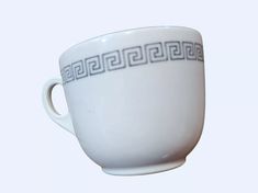 Vintage 1960s Walker China Greek Key Design Restaurant Ware Coffee Cup | eBay