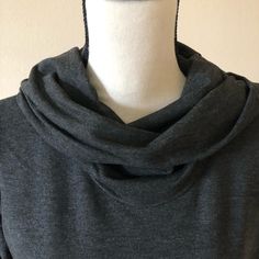 New In Bag, Tags Attached. Dark Heather Gray Jersey Pullover. Gray Funnel Neck Top For Layering, Casual Cowl Neck Sweater For Layering, Casual Cowl Neck Loungewear Top, Ralph Lauren Sweater Women, Sweaters Ralph Lauren, Green Turtleneck Sweater, Cream Turtleneck, Green Turtleneck, Snowflake Sweater