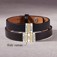 Dad Bracelet, Bracelet From Wife, Name Bracelet Man, Bracelet With Kids Names, Fathers Day Gift From Wife, Children Name Bracelet - Etsy Vietnam Fathers Day Gift From Wife, Husband Christmas Gift, Dad Bracelet, Bracelet Man, Man Bracelet, Christmas Gifts For Husband, Kids Names, Name Bracelet, Charm Bracelets