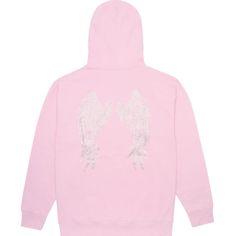 Rhinestone Applique. 10 Oz. (330 Gm) Cotton/Polyester Blend 3-End Fleece. 80% Cotton / 20% Polyester. Angel Wings Hoodie, Rhinestone Hoodie, Rhinestone Appliques, Pink Hoodie, Preppy Outfits, Personalized Shirts, Colorful Hoodies, Pink Sweater, Y2k Fashion