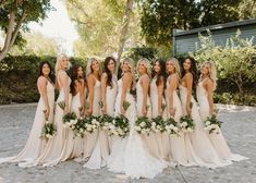 a group of women standing next to each other