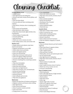 Ultimate Cleaning Checklist Digital Print - Etsy in 2024 | Cleaning checklist, Cleaning hacks, Deep cleaning house . #Moving_Out_Cleaning_Checklist #Deep_Cleaning_House_Checklist_By_Room #House_Inspection_Checklist #Deep_Cleaning_Bedroom_Checklist Moving Out Cleaning Checklist, Deep Cleaning Bedroom Checklist, Clean House Checklist, Ultimate Cleaning Checklist, Airbnb Cleaning Checklist, Deep Cleaning House Checklist, Clean Living Room, Deep Cleaning Checklist, Deep Cleaning House