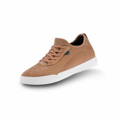 Women's Weekend - Oak Brown | Vessi Footwear Vegan Sneakers, Waterproof Sneakers, Knit Shoes, Bone White, Waterproof Shoes, Sneaker Shoes, Unisex Shoes, We Fall In Love, Quick Workout