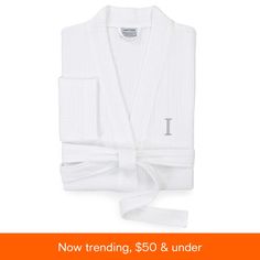 in stock Personalized Bathrobe, Spa Luxury, Luxury Robes, One Piece Clothing, White P, White C, One Piece Pajamas, Luxury Spa, Hotel Spa