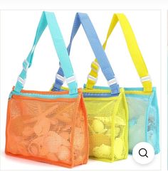 Swimming Accessories, Beach & Sand Toys, Mesh Beach Bags, Sand Toys, Pool Bags, Bags For Teens, Shell Beach, Swimming Bag, Beach Toys