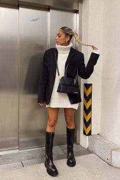 Blazer Outfits For Women, Inspo Quotes, Winter Fashion Outfits Casual, London Outfit, Paris Mode, Cold Outfits, Shein Outfits, Outfit Chic, Inspo Instagram