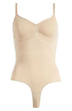 Beige Fitted Shapewear Bodysuit, Sculpting Beige Shapewear With Built-in Bra, Skims Sculpting Bodysuit, Beige Shapewear With Built-in Bra, Compressive Beige Shapewear Mid-thigh Length, Natural Shapes, Fabric Gift Bags, Free Fabric, Fabric Gifts