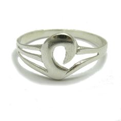 Sterling silver ring. Stamped 925. Approximate weight 1.5 grams. Top width 1.0cm (0.40 inches). All our jewels are made from solid sterling silver 925/1000 and are carefully crafted by hand in our family workshop. We dispatch your orders in 5 working days, worldwide and the postage is $5. We ship registered priority mail. Please allow 5-7 working days for delivery in Europe and 10-15 working days outside Europe. For any questions - please do not hesitate to contact me! Nickel-free Sterling Silver Midi Rings With Open Band, Sterling Silver Toe Rings With Simple Design, Silver Initial Ring With Open Band, Silver Rings With Simple Design, Silver Sterling Stackable Rings With Simple Design, Silver Stackable Rings With Simple Design In Sterling Silver, Simple Design Silver Sterling Stackable Rings, Sterling Silver Initial Ring With Simple Design, Sterling Silver Open Initial Ring Hallmarked