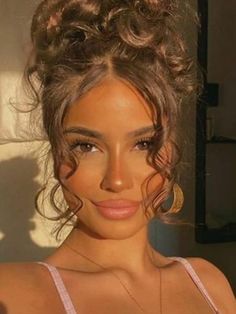 Hair Stylies, Baddie Hairstyles, Aesthetic Hair, Prom Hair, Pretty Hairstyles, Hair Looks, Hair Goals, Hair Tutorial, Cute Hairstyles