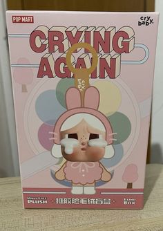 Pop Mart Crybaby Crying Again Plush  - I'll bring you a flower (NEW) Official  | eBay