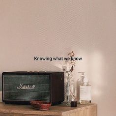 Lyrics quotes Marshall Speaker