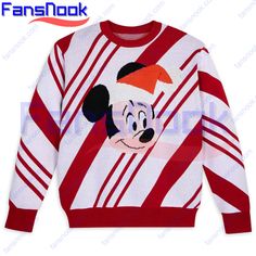 Ugly Disney Christmas Sweaters Candy Mickey Mouse – Perfect for Festive Fun Are you ready to make a bold fashion statement this holiday season? Look no further than the Mickey Mouse Candy Disney Ugly Christmas Sweaters from Fansnook. This unique and eye-catching sweater is the perfect choice for any Disney lover who wants to stand [...] Disney Ugly Christmas Sweater, Nightmare Before Christmas Doctor, Mouse Candy, Pokemon Movies, Stitch Toy, Ugly Christmas Sweaters, Disney Lover, Mickey Mouse And Friends, Candy Shop