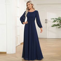 Navy Plus Size Floor Length Puff Sleeve Mother Dress Es0106b, 16 : Target Long Sleeve Chiffon Dress For Fall Evening, Long Sleeve Chiffon Evening Dress For Fall, Long Sleeve Chiffon Dress For Fall, Flowy Long Sleeve Chiffon Dress For Banquet, Flowy Long Sleeve Chiffon Dress For Formal Events, Long Sleeve Chiffon Dress For Banquet, Long Sleeve Chiffon Dress For Wedding, Fitted Long Sleeve Chiffon Bridesmaid Dress, Formal Floor-length Dresses With Gathered Sleeves