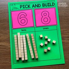 Can You Make It Math Game, Place Value Anchor Chart 1st Grade, Kindergarten Place Value, 2 Digit Place Value Activities, Place Value Activities Kindergarten, Teaching Tens And Ones, Ones And Tens Activities, Math Night Activities, Maths Interventions