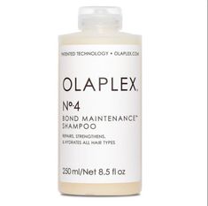 Olaplex Shampoo, Pomegranate Seed Oil, Cleansing Shampoo, Clean Hair, Antiperspirant, Hair Shampoo, Damaged Hair, Down Hairstyles, Shampoo And Conditioner