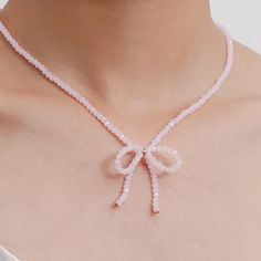 Nwot Dainty Pink Ballet Princess Beaded Choker Coquette Classy Bow Necklace Feminine Girly Vibe Fun Flirty Romantic Date Night Tea Party Birthday Alloy Embrace Your Femininity And Charm Seductive French Vintage Flare Modern Elegance Delicate Soft Pastel Goth Ribbon Ruffle Lace Bows Whimsical Kawaii Pink Bow Necklace, Party Beaded Necklaces With Clavicle Chain, Adjustable Dainty Beaded Necklaces For Parties, Cute Beaded Necklaces For Party, Party Crystal Beaded Necklaces, Feminine Beaded Necklace For Party, Dainty Beaded Clavicle Chain Necklace For Parties, Night Tea Party, Beaded Bow Necklace