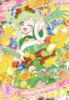 Christmas Green, Anime Outfits